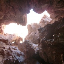 Cave in the Valle de la Luna